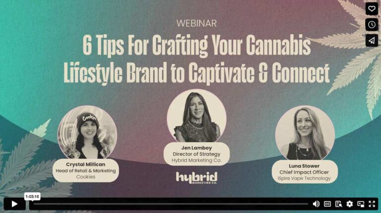 6 Tips For Crafting Your Cannabis Lifestyle Brand to Captivate Connect