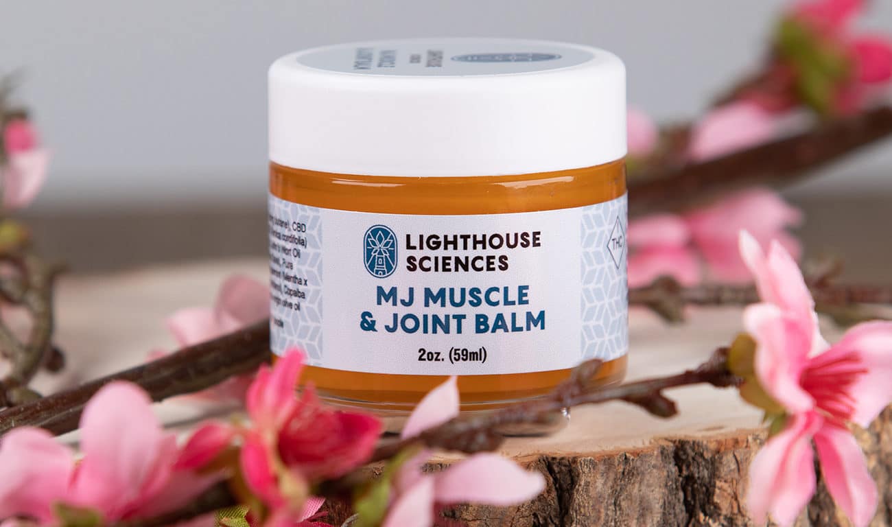 Lighthouse Sciences MJ Muscle & Joint Balm Package Design