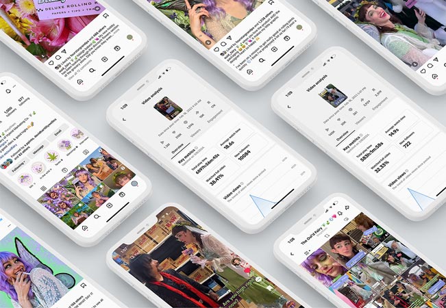 ouid fairy social media shots on phones